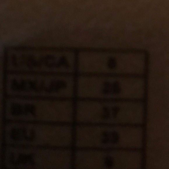 EUC FOREVER 21 Light Pink sparkle pointy flats with small block heel. Size 8. - Picture 5 of 5